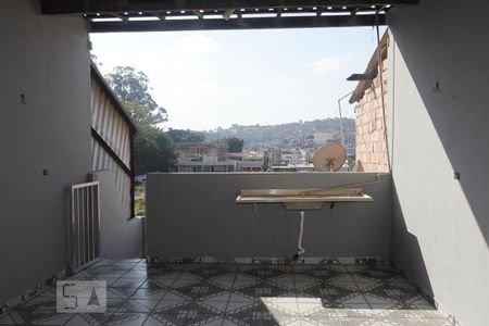 Varanda com churrasqueira de casa para alugar com 2 quartos, 112m² em Nova Petrópolis, São Bernardo do Campo