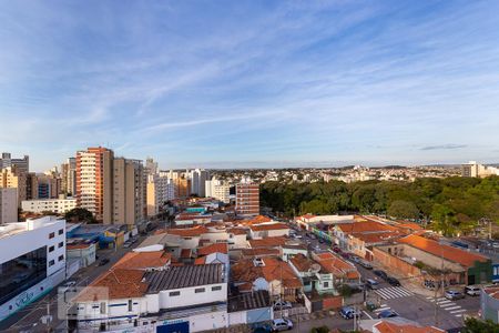 Vista da sala de kitnet/studio para alugar com 1 quarto, 45m² em Centro, Campinas