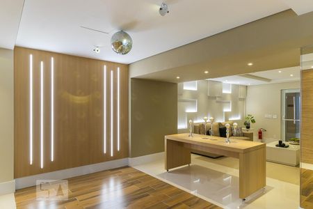 Área comum - Espaço gourmet de kitnet/studio para alugar com 1 quarto, 45m² em Centro, Campinas
