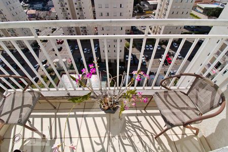 Varanda da Sala de apartamento à venda com 2 quartos, 54m² em Jardim Umarizal, São Paulo