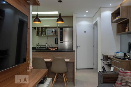 Sala de apartamento à venda com 1 quarto, 45m² em Vila Guarani (z Sul), São Paulo