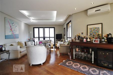 Sala de apartamento à venda com 4 quartos, 203m² em Jardim Ampliação, São Paulo