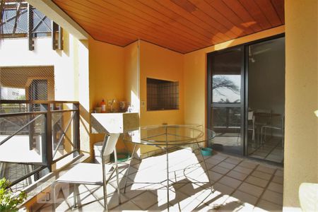 Varanda gourmet de apartamento à venda com 4 quartos, 203m² em Jardim Ampliação, São Paulo