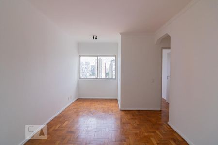 Sala de apartamento para alugar com 2 quartos, 62m² em Indianópolis, São Paulo