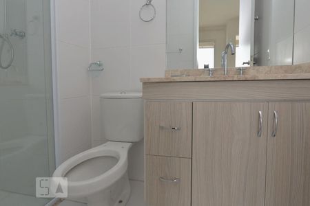 Banheiro de apartamento para alugar com 1 quarto, 40m² em Barra Funda, São Paulo