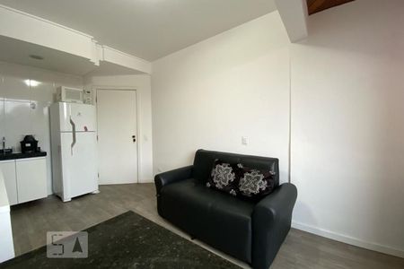 Sala de apartamento à venda com 1 quarto, 40m² em Paraíso do Morumbi, São Paulo