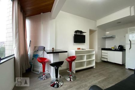 Sala de apartamento à venda com 1 quarto, 40m² em Paraíso do Morumbi, São Paulo