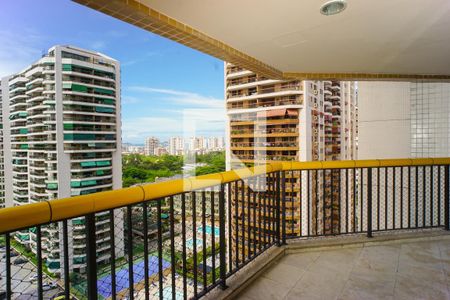 Varanda da Sala de apartamento para alugar com 2 quartos, 98m² em Barra da Tijuca, Rio de Janeiro