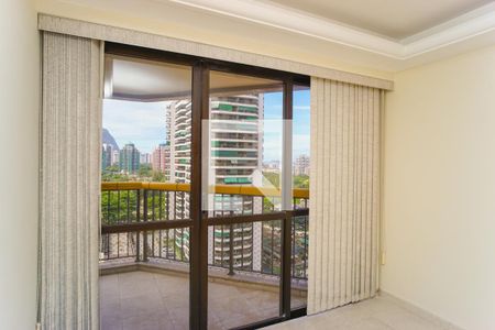 Vista da Sala de apartamento para alugar com 2 quartos, 98m² em Barra da Tijuca, Rio de Janeiro