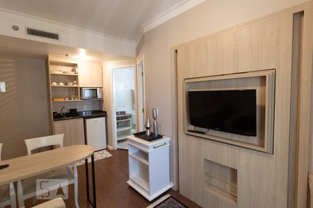 Sala de apartamento para alugar com 1 quarto, 32m² em Pinheiros, São Paulo