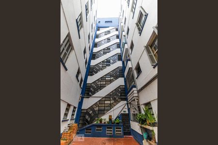 Studio à venda com 33m², 1 quarto e sem vagaFachada Interna - Vitrais