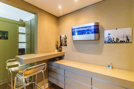 Hall de Entrada de kitnet/studio à venda com 1 quarto, 33m² em República, São Paulo