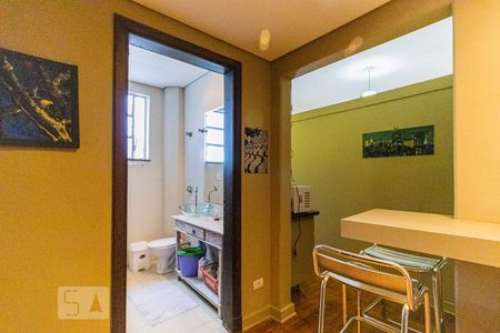 Hall de Entrada de kitnet/studio à venda com 1 quarto, 33m² em República, São Paulo