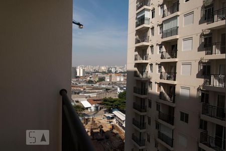 Vista da Sacada de apartamento à venda com 1 quarto, 45m² em Brás, São Paulo