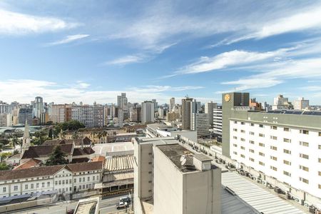 Vista da Sacada de kitnet/studio para alugar com 1 quarto, 25m² em Centro, Curitiba