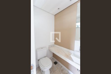 Lavabo da Sala de apartamento à venda com 4 quartos, 140m² em Santo Agostinho, Belo Horizonte