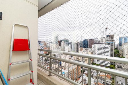 Varanda de apartamento à venda com 2 quartos, 52m² em Consolação, São Paulo