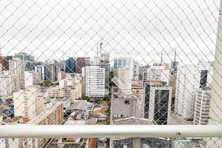Varanda de apartamento à venda com 2 quartos, 52m² em Consolação, São Paulo
