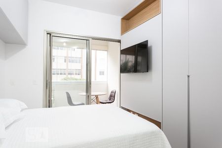 Quarto de apartamento à venda com 1 quarto, 25m² em Vila Madalena, São Paulo