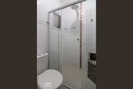 Banheiro da Suíte de casa de condomínio à venda com 1 quarto, 40m² em Vila Mazzei, São Paulo