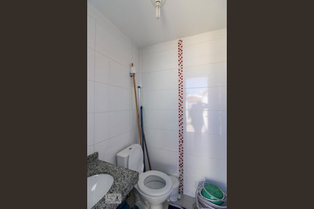 Casa de condomínio à venda com 40m², 1 quarto e 1 vagaBanheiro do Terraço
