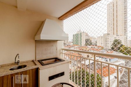 Varanda gourmet de apartamento à venda com 2 quartos, 69m² em Vila Gumercindo, São Paulo