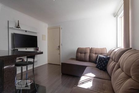 Sala de Estar de apartamento à venda com 2 quartos, 46m² em Vila Nova, Porto Alegre