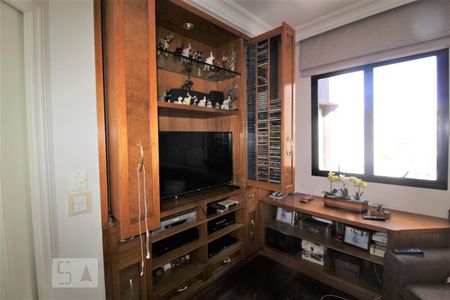 Home teather de apartamento para alugar com 3 quartos, 303m² em Santa Paula, São Caetano do Sul