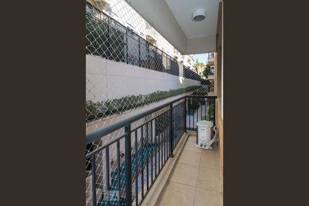 Varanda da Sala de apartamento à venda com 2 quartos, 87m² em Morumbi, São Paulo