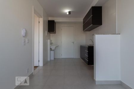 Sala / Cozinha / Lavanderia de apartamento à venda com 1 quarto, 28m² em Vila Palmeiras, São Paulo