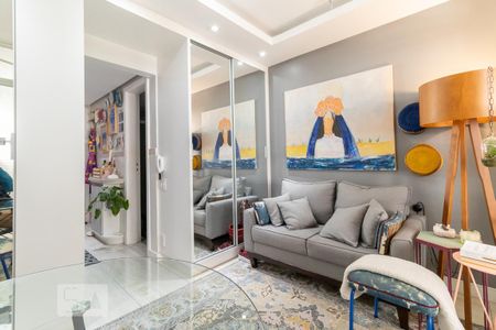 Sala de kitnet/studio para alugar com 1 quarto, 30m² em Cerqueira César, São Paulo