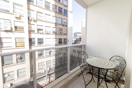 Sacada de kitnet/studio à venda com 1 quarto, 23m² em Centro, São Paulo