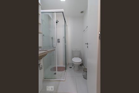 Banheiro de kitnet/studio à venda com 1 quarto, 23m² em Centro, São Paulo