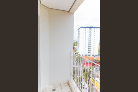 Varanda da Sala de apartamento para alugar com 3 quartos, 80m² em Jardim, Santo André