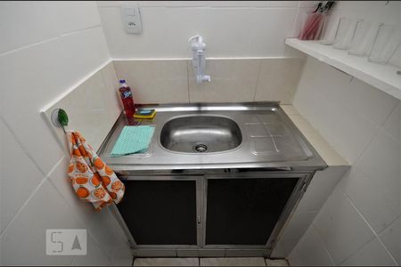 Studio à venda com 25m², 1 quarto e sem vagaCozinha - Pia