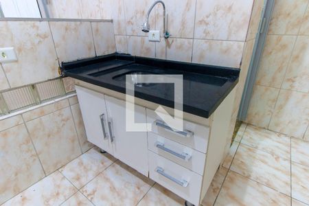 Cozinha- Pia de casa para alugar com 1 quarto, 40m² em Vila Ivone, São Paulo