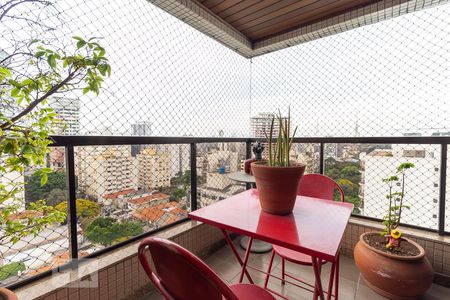 Varanda de apartamento à venda com 3 quartos, 160m² em Sumarezinho, São Paulo