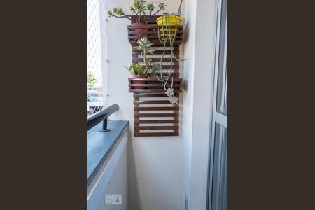 Varanda  de apartamento à venda com 3 quartos, 60m² em Vila Bela, São Paulo