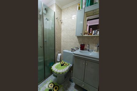 Banheiro de apartamento à venda com 2 quartos, 48m² em Vila Antonieta, São Paulo