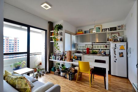Sala de apartamento para alugar com 1 quarto, 33m² em Vila Pompéia, São Paulo