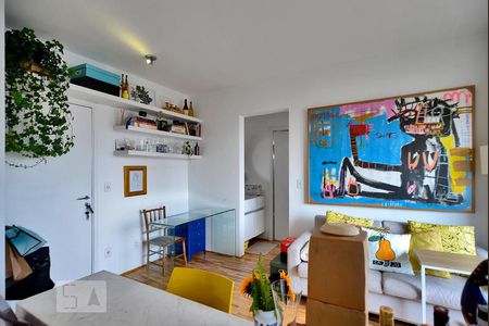 Sala de apartamento para alugar com 1 quarto, 33m² em Vila Pompéia, São Paulo