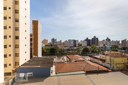 Vista da sala de apartamento à venda com 1 quarto, 74m² em Bosque, Campinas