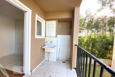 Sacada e área de serviço de apartamento à venda com 2 quartos, 63m² em Feitoria, São Leopoldo