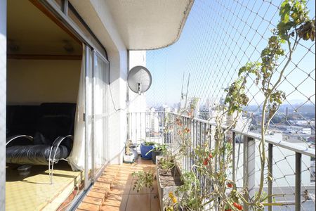 Varanda da Sala de apartamento à venda com 4 quartos, 200m² em Bom Retiro, São Paulo