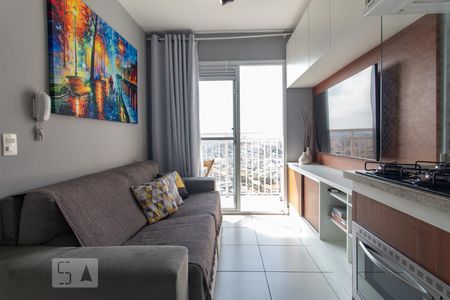 Sala de apartamento à venda com 1 quarto, 28m² em Vila Alpina, São Paulo