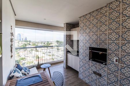 Varanda gourmet de apartamento à venda com 2 quartos, 79m² em Empresarial 18 do Forte, Barueri