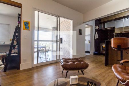 sala  de apartamento à venda com 2 quartos, 79m² em Empresarial 18 do Forte, Barueri