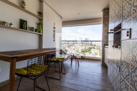 Varanda gourmet de apartamento à venda com 2 quartos, 79m² em Empresarial 18 do Forte, Barueri