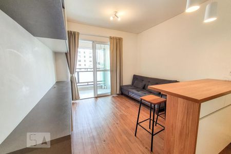 Sala de apartamento para alugar com 1 quarto, 40m² em Vila Pompéia, São Paulo