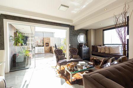 Sala de apartamento à venda com 2 quartos, 116m² em Jardim Parque Morumbi, São Paulo